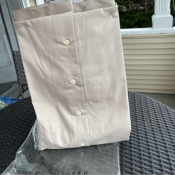 VanHeusen Poplin Button Up Dress Shirt Size 18 34/35 (NWT) - Picture 7 of 8